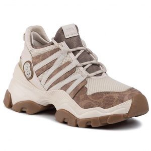 Coach C165 Runner Cc Mesh G4353 231756 Tan/Chalk